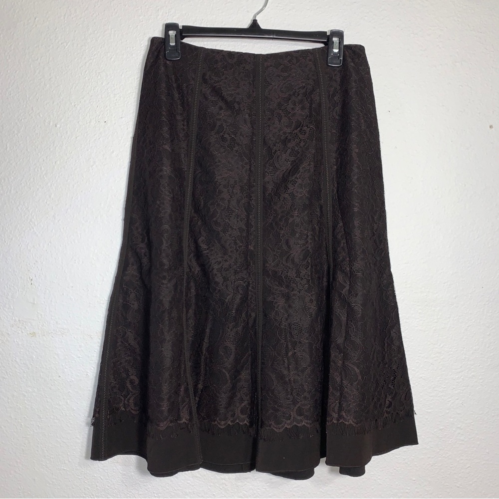 Two Star Dog TSD Boho Grunge Coquette Flowy Lace Midi Skirt NWT Women’s S